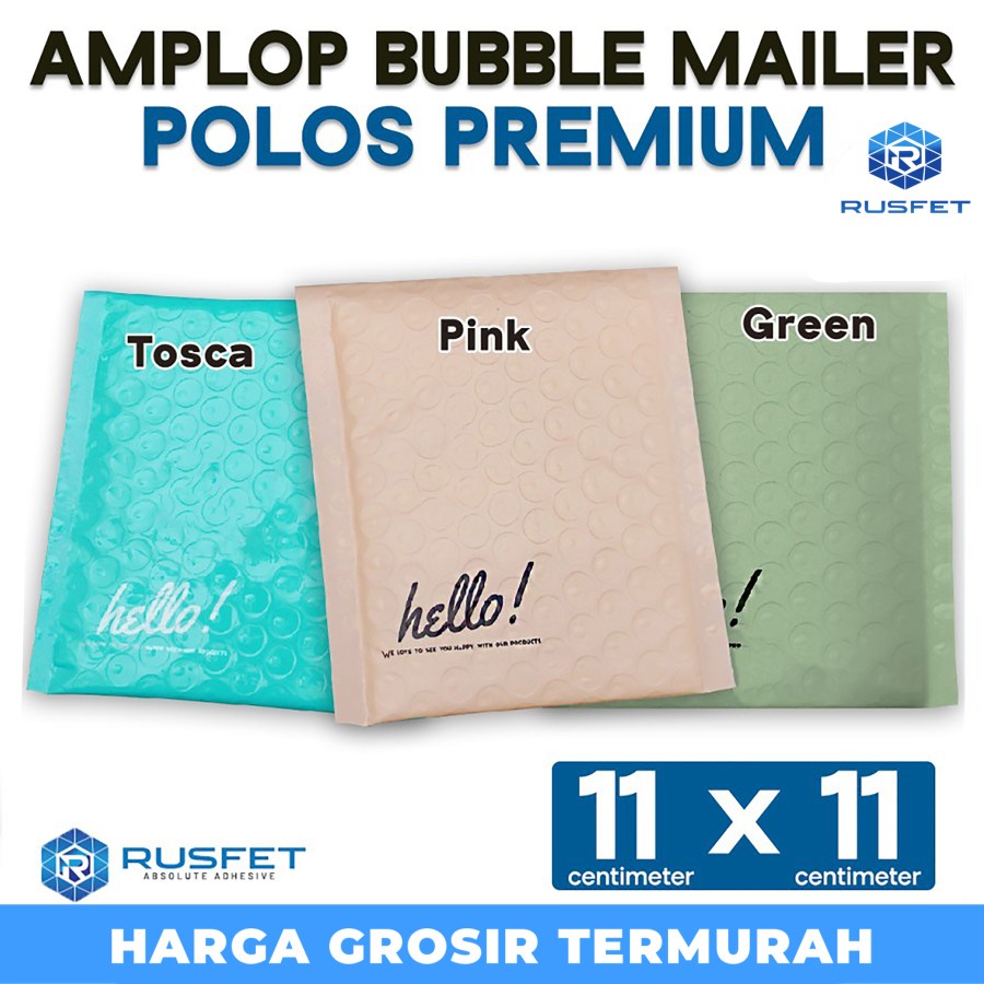 

Amplop bubble mailer murah 11x11 cm bubble polybubble packing polos