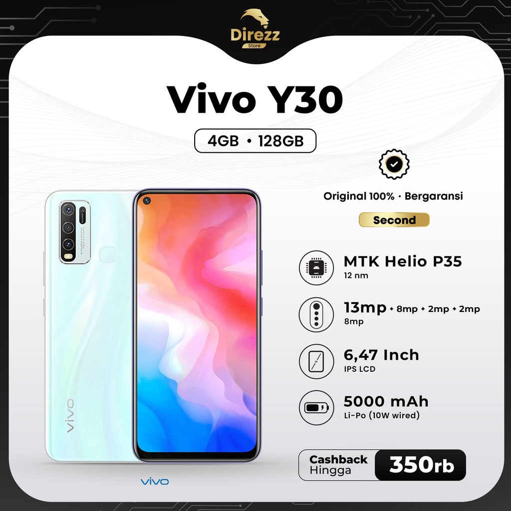 Vivo Y30 4/128gb second