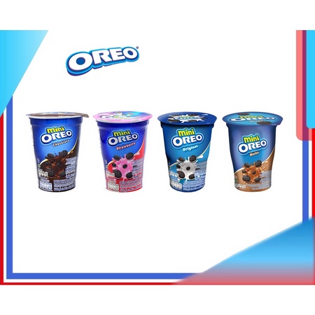 

[MT] Oreo Mini Cookies Cup Original Chocolate Strawberry Mocha 61.3 gr