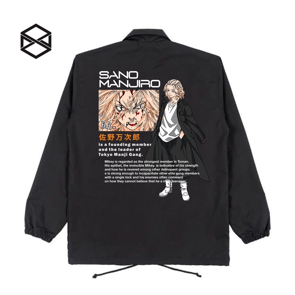 Jaket Coach Pria Wanita Anime Tokyo Revenger HRLWNN.ID