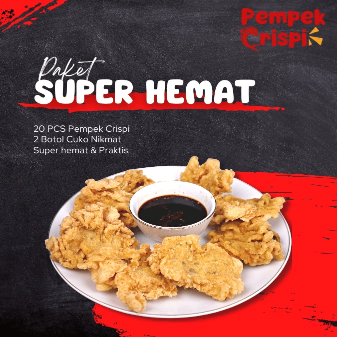 

Pempek Crispi Ikan Tenggiri - Super Hemat
