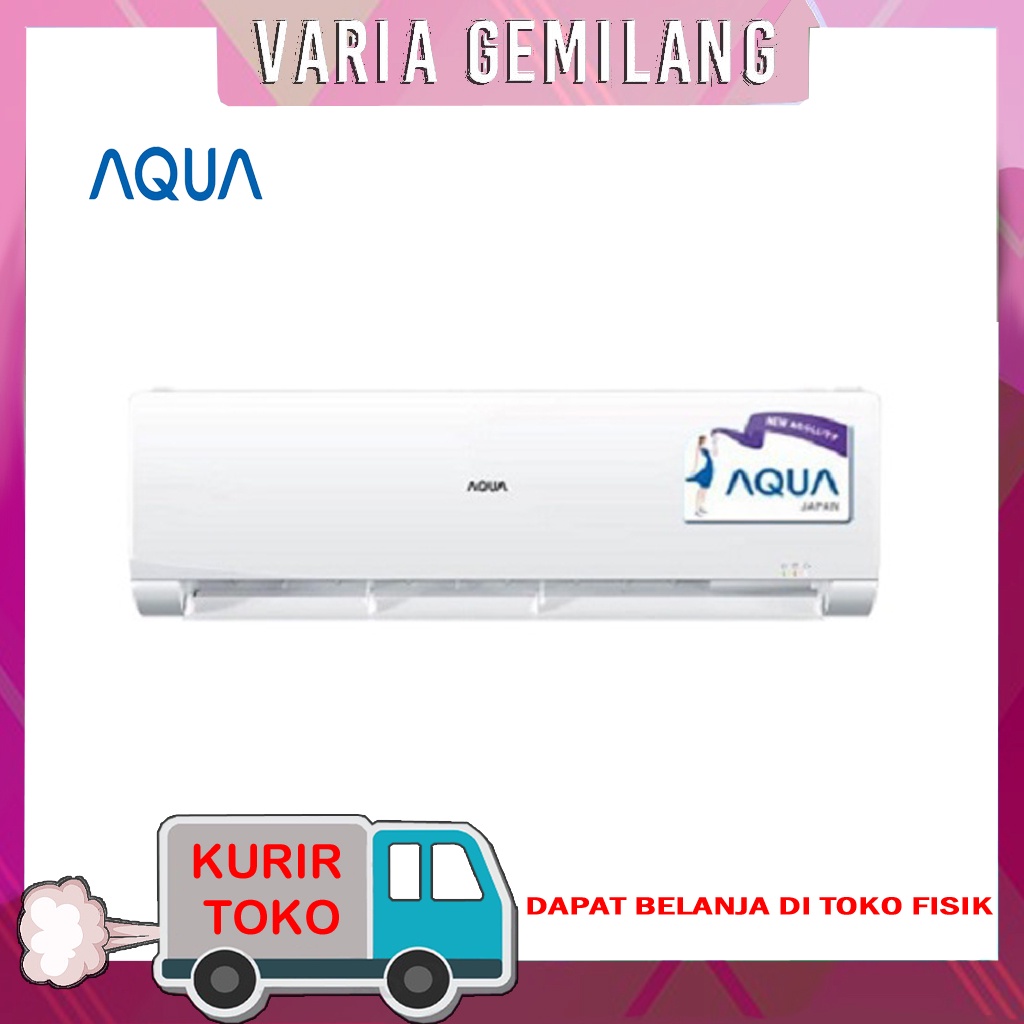 AC AQUA 1/2 PK LOW WATT UNIT ONLY [INDOOR+OUTDOOR] AQA-KCR5AHP1