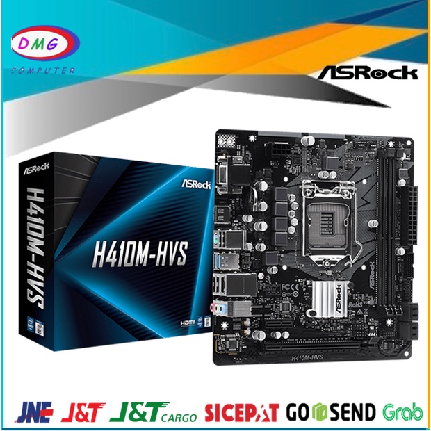 ASRock H410M-HVS (LGA1200, H410, DDR4, USB3.2, SATA3)