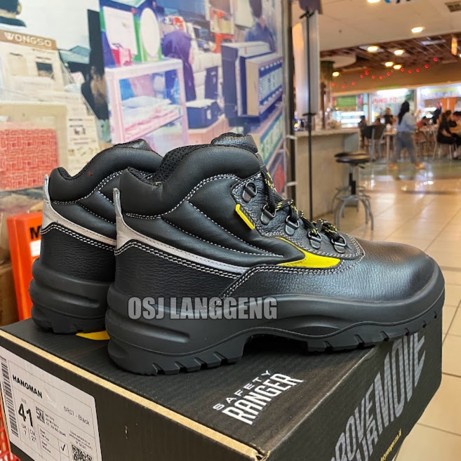 Sepatu Safety Ranger HANOMAN (SR07) - Safety Shoes Berkualitas 100%