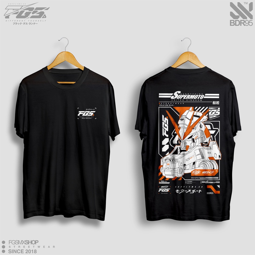 BAJU SUPERMOTO KAOS PRIA WANITA PREMIUM T SHIRT FGS DIFFERENT YOURSELF UNISEX
