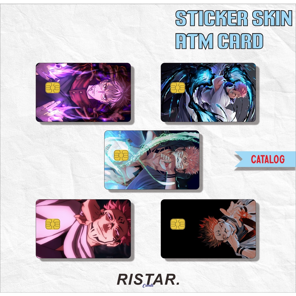 

RISTAR - (HOLOGRAM PREMIUM) Skin Card ATM Jujutsu Kaisen SUKUNA SERIES