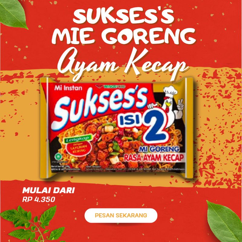 

Mie Sukses Goreng Rasa Ayam Kecap 129gr