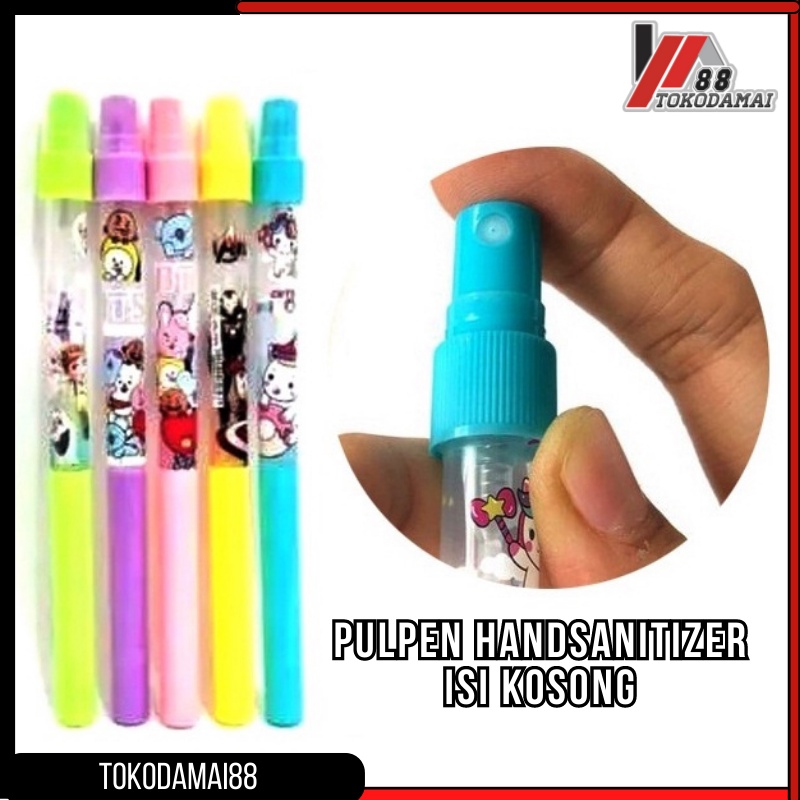 Pulpen HandSanitizer BTS BTS | pen Hand Sanitizer Karakter Bt21 Avenger KudaPoni Frozen shabby