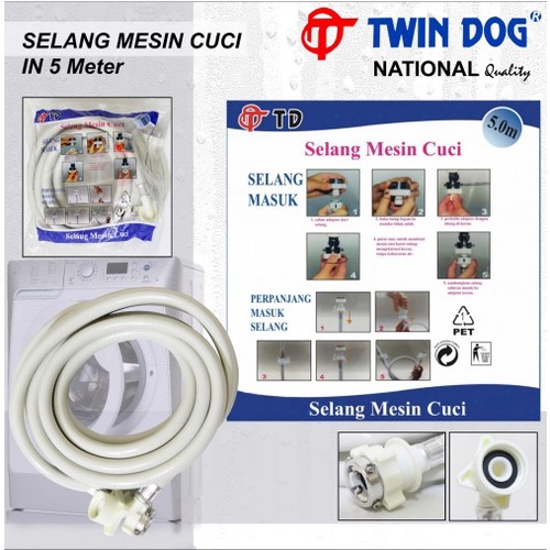 Rizkyonline88 Selang inlet serbaguna selang mesin cuci 1.5M, 2M, 3M, 5M