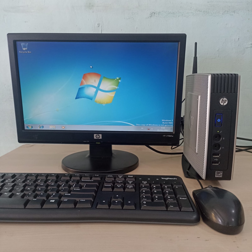 KOMPUTER IRIT LISTRIK HP  T510 FULLSET MONITOR 16 INCH