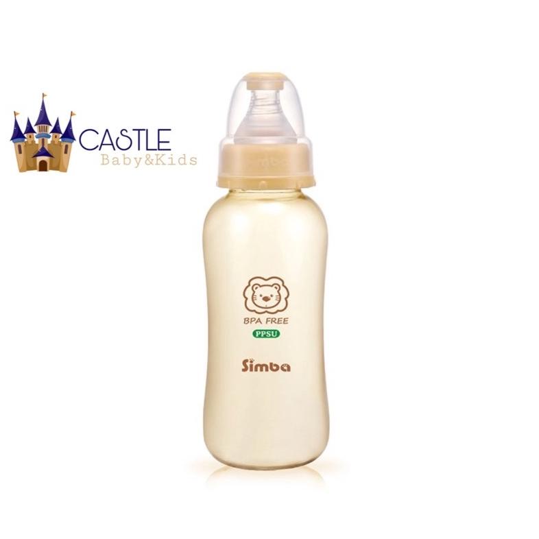 Castle - Simba PPSU Standart Neck Wide Neck Feeding Bottle - Botol Susu Simba