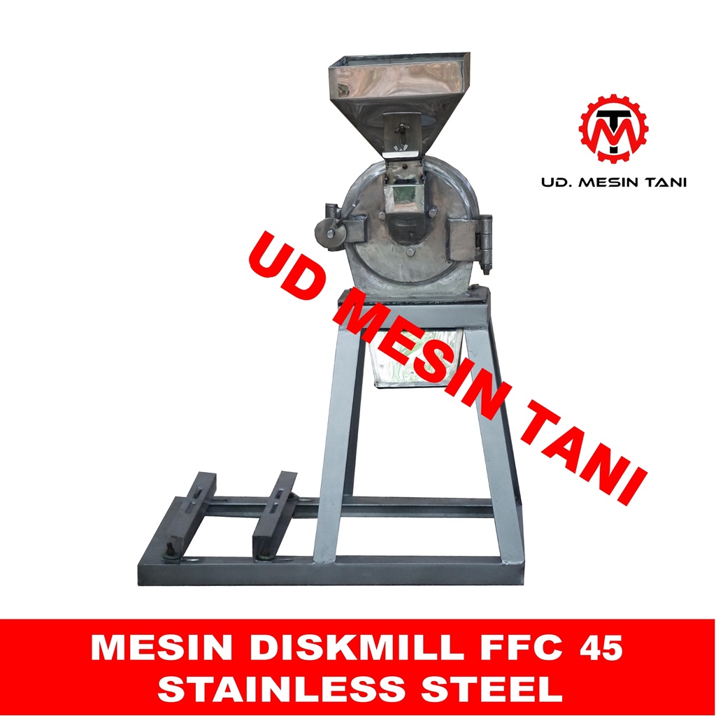 Mesin Penepung FFC 45 ( Disk Mill ) BAHAN STAINLESS STEEL MURAH