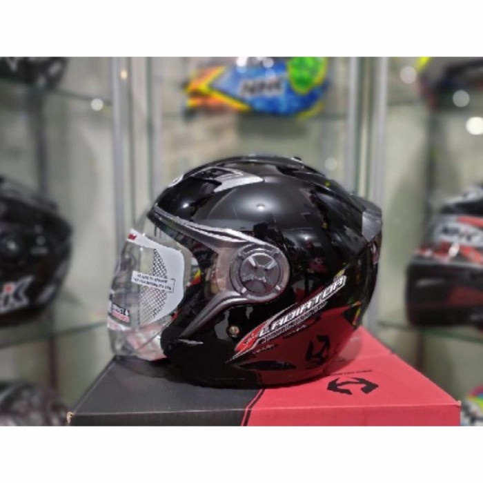 Helm NHK Gladiator Solid Black gloss