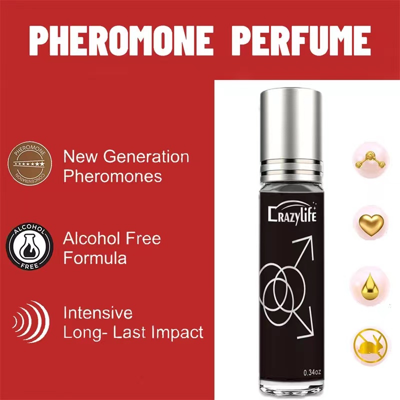 Parfum Minyak Atsiri Pheromone Roll-On Parfum Minyak Atsiri Roller Pheromone Wangi Erotis untuk Pria dan Wanita