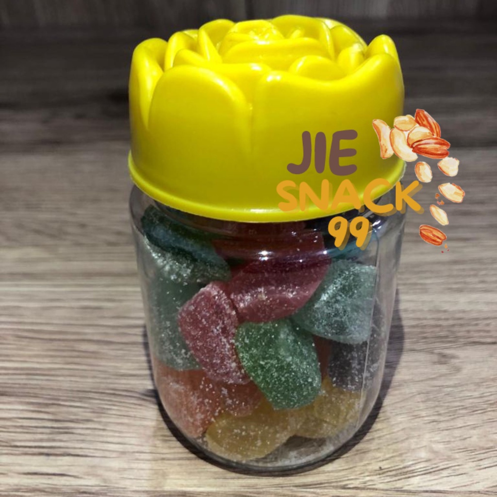 JIESNACK99 Jelly Buah Toples Candy Rose / Jelly Mix Fruit Toples / Permen Yupi Buah / Toples Korea P