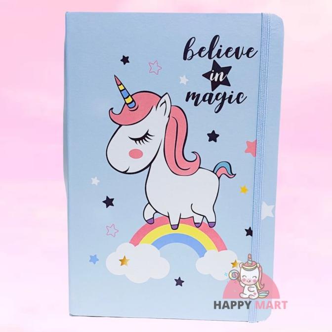 

Buku notes unicorn belive in magic
