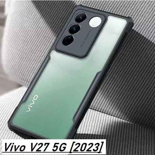 Case IPACKY Transparant Vivo V27 5G V27e V27Pro V25 &quot;Pro&quot; V25E V23 V23E Softcase Side Black-Hitam/Gelap Crack Armor Airbag Anti Fall/Hardcase Transparant-Transparent- Bening Clear CASING-Soft Case/ipaky Hard TPU Plus 4G 5G NEW Fuze Acrylic E Asli Ori