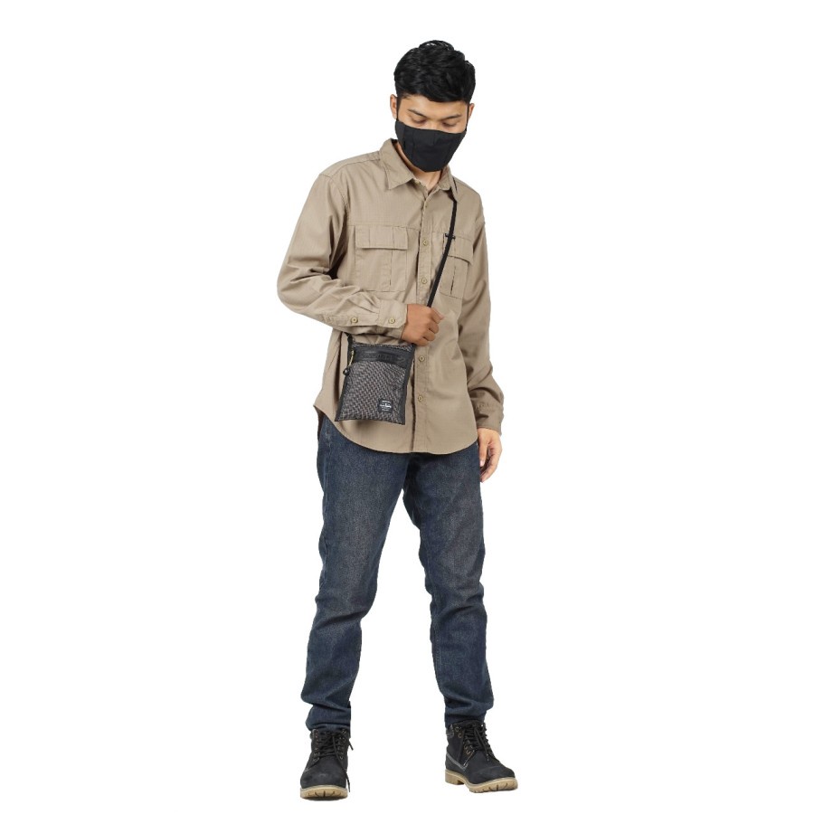 Tas Selempang Pria Kalibre 921573000 / 921573 000 Ridge Travel Pouch Tas Hp