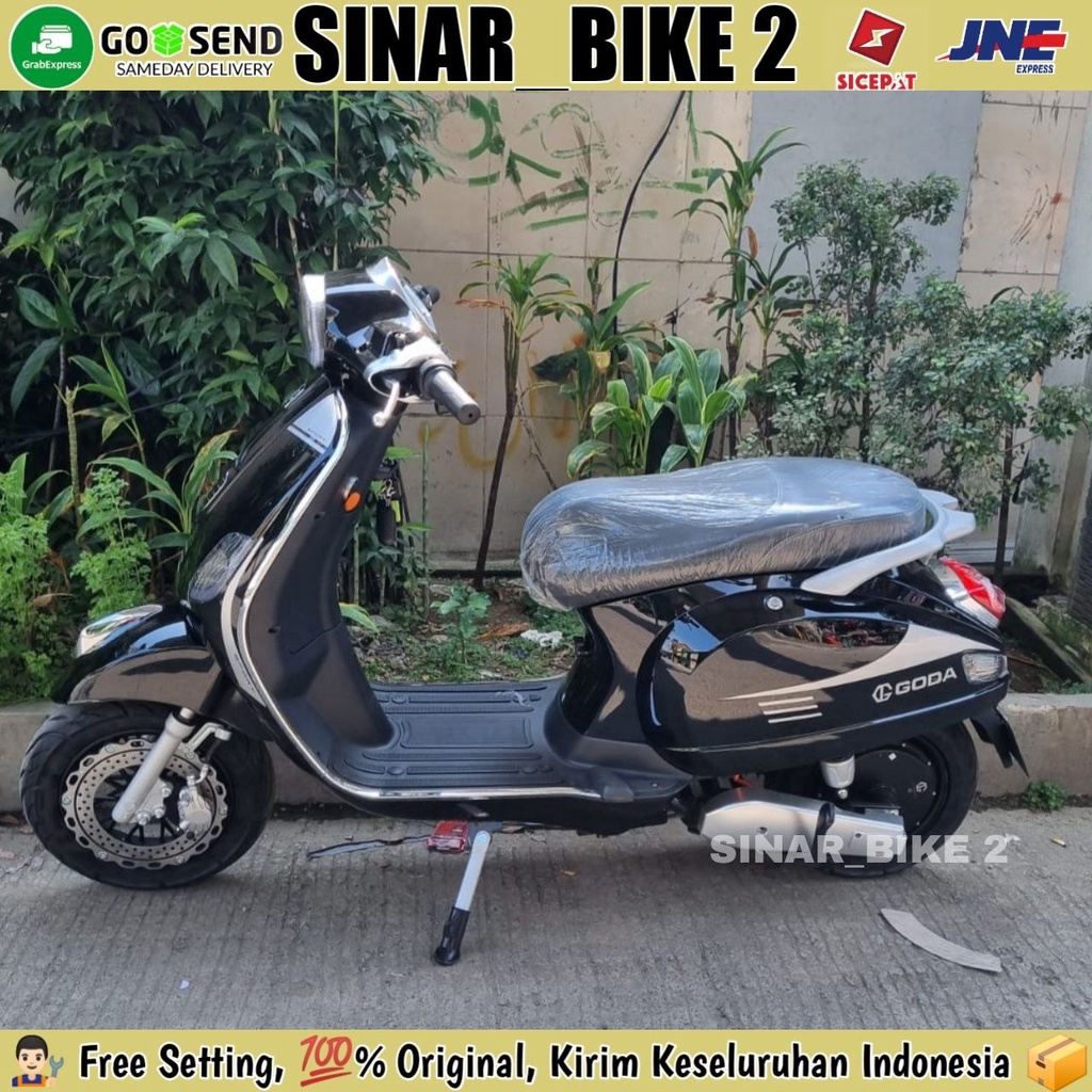 Sepeda Motor Listrik GODA 220 GOLDEN RAPTOR Electric E Bike 800 Watt