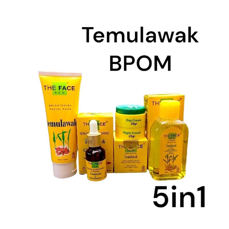 The face temulawak bpom/temulawak bpom/cream temulawak bpom original