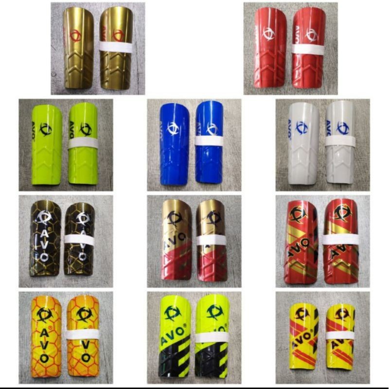 DEKER AVO PELINDUNG KAKI SEPAK BOLA FUTSAL EMBOS TIMBUL SHINGUARD ORI