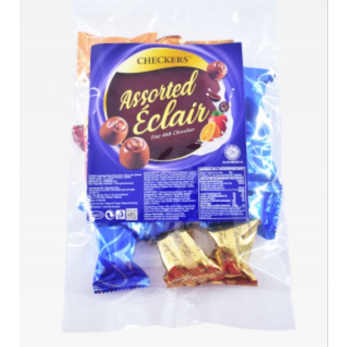 

Coklat Checkers Eclair 200 gr