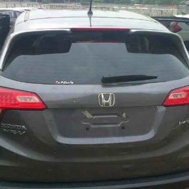 Spoiler Honda Hrv Plastik Model Mugen Spoiler Hrv Mugen