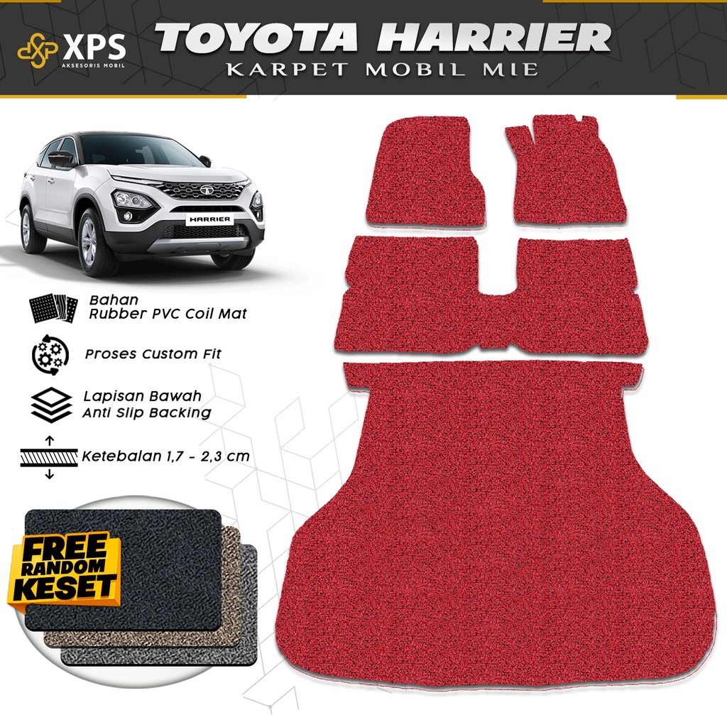 Karpet Mobil Mie Bihun Toyota Harrier 2008 Full Bagasi Karpet Mobil Harrier 2008 Full Set Karpet Coi