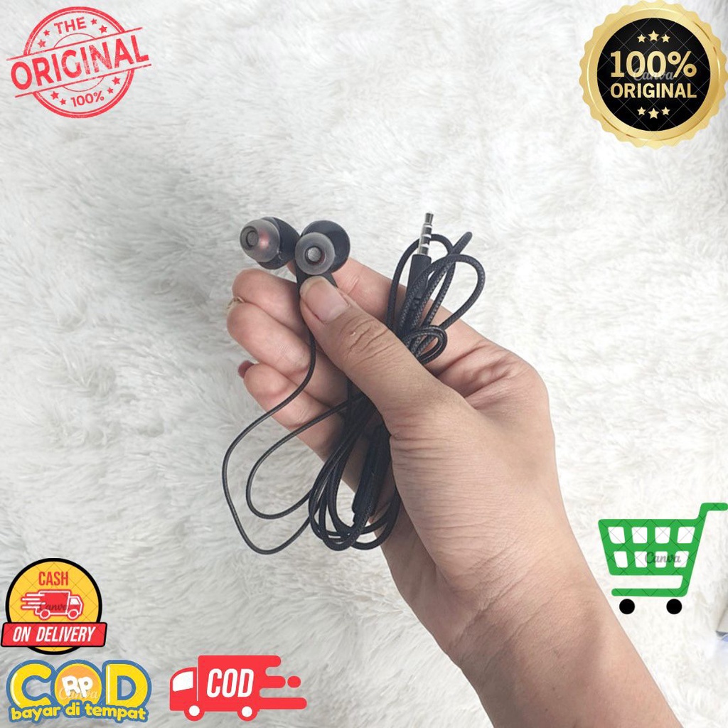 HEADSEAT HEADSET HETSET EARPHONE SAMSUNG UNIVERSAL SPORTY MA-25 EXTRA FULL BASS STEREO