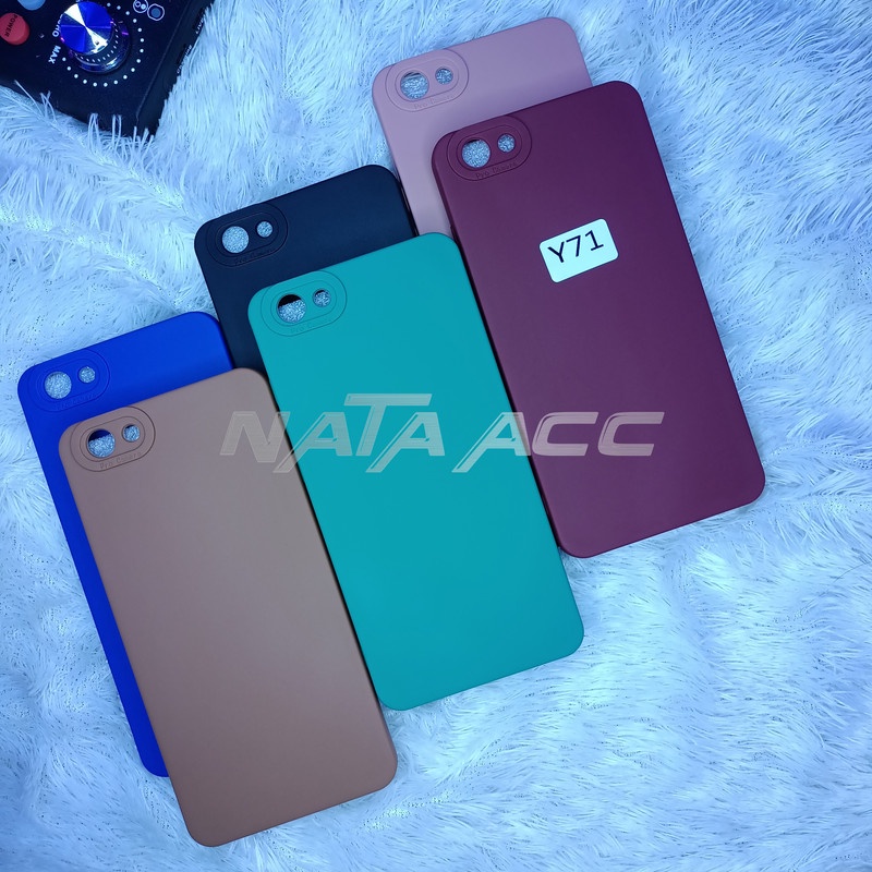 Softcase Pro Camera VIVO Y71 Case Macaron Full Color