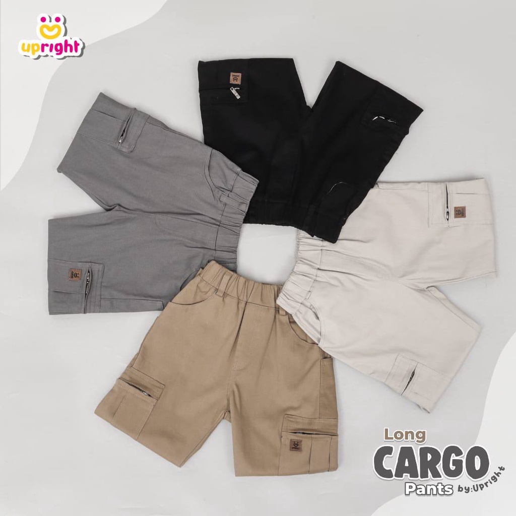 Celana Panjang chinos anak Long Cargo pants by Upright