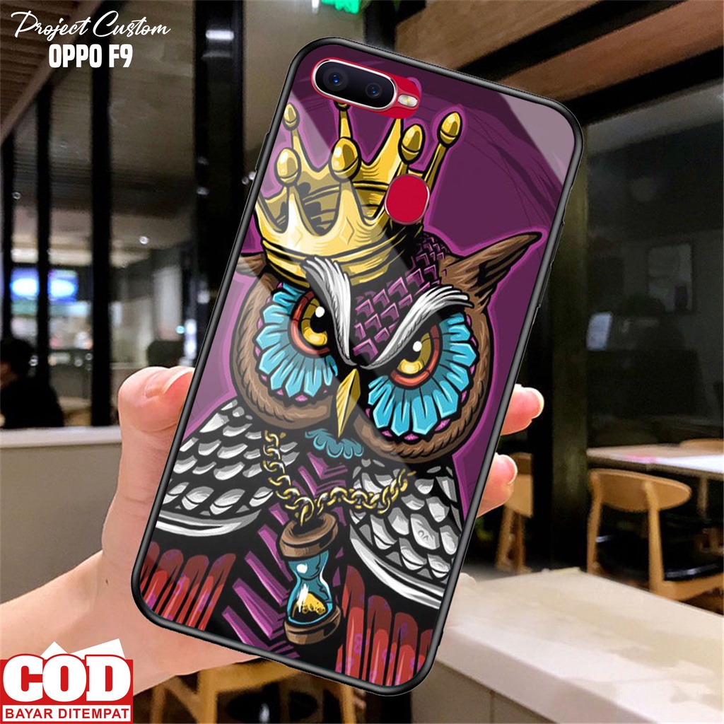 Case OPPO F9 - Casing OPPO F9 Terbaru [ OWL-05 ] Silikon Oppo F9 - Kesing Hp Oppo F9 - Softcase Hp -