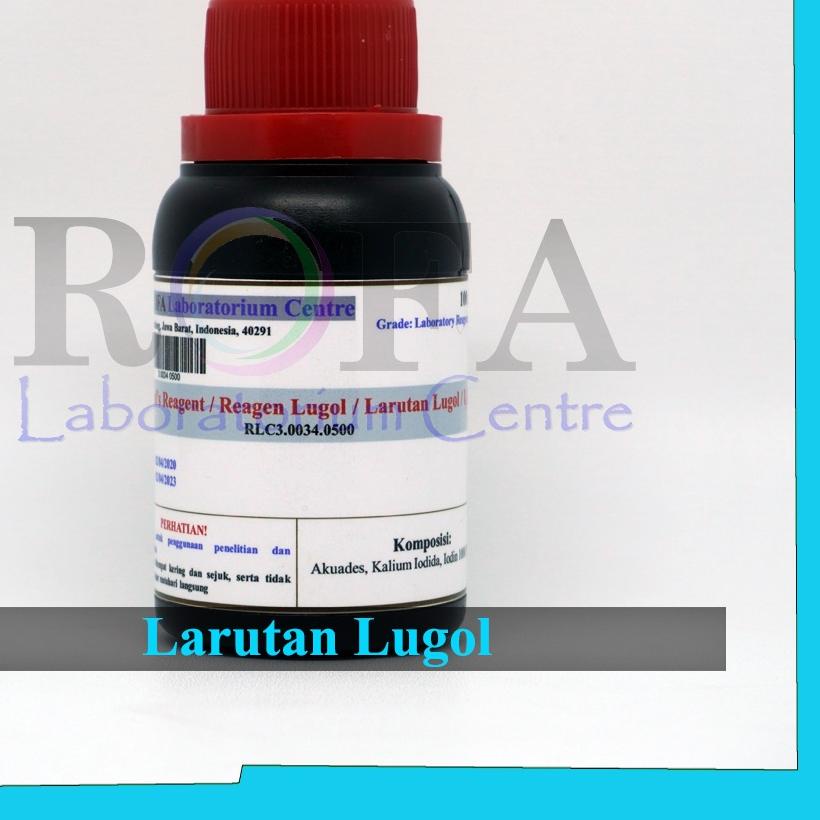 ♖ Larutan Lugol / Lugol Solution / Reagen Lugol / Larutan Uji Amilum 100 mL ✿