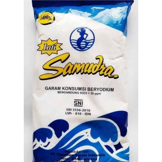 

1 BALL GARAM SAMUDERA BERYODIUM KEMASAN 250 GRAM × 40 PCS