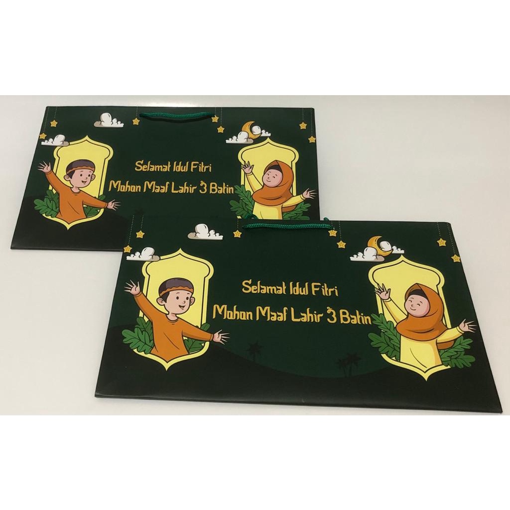 

(Ready Stock) Paper Bag Idul Fitri 1 30x16x18 cm