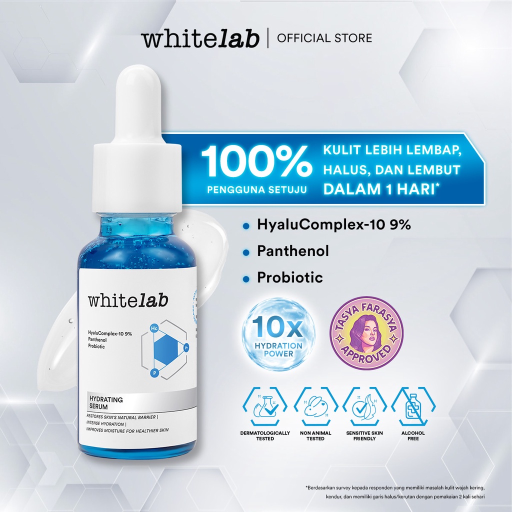 Whitelab hydrating series,hydrating serum,ph balance cleanser,hydrating toner,sleping mask