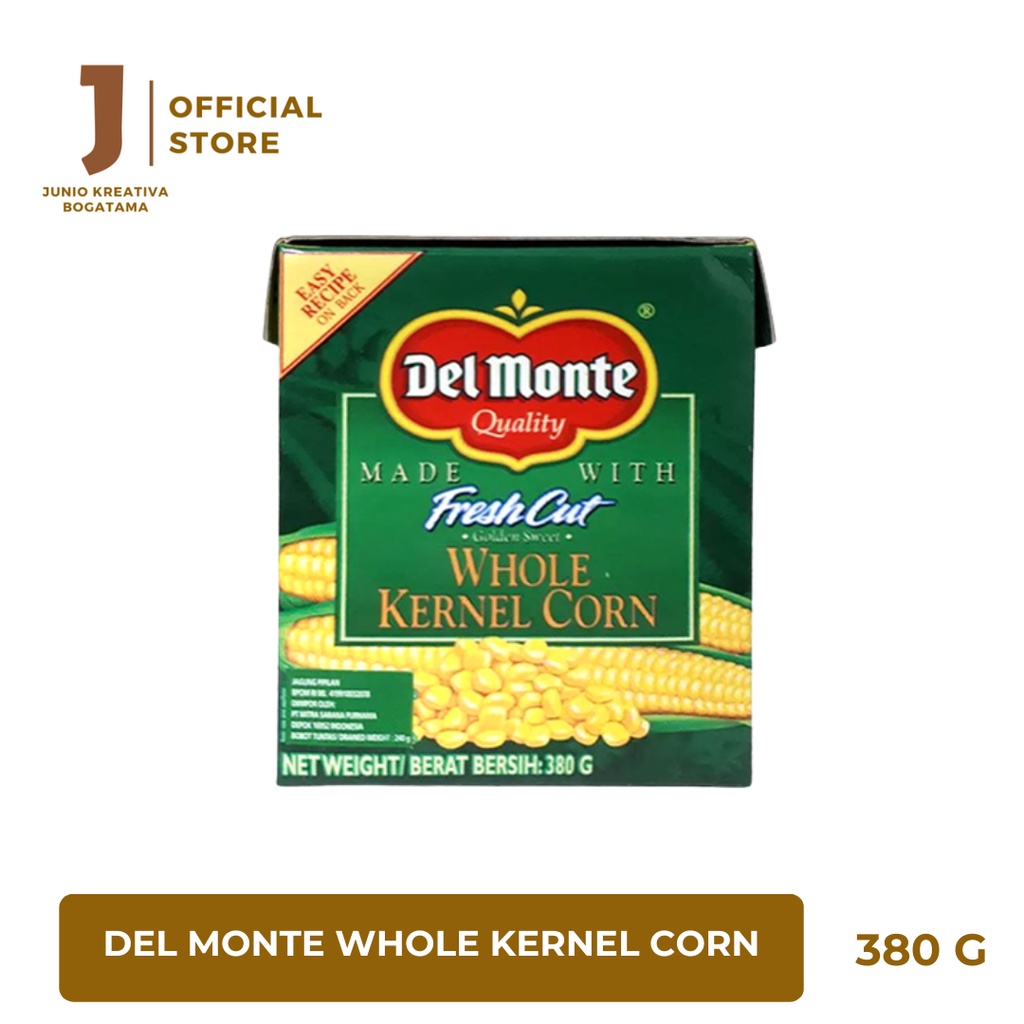 

Del Monte Fresh Cut Whole Kernel Corn 380 Gram