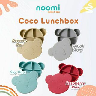 NOOMI COCO LUNCH BOX SILICONE 6m+ TEMPAT MAKAN ANAK TEMPAT MAKAN BAYI PERALATAN MAKAN ANAK