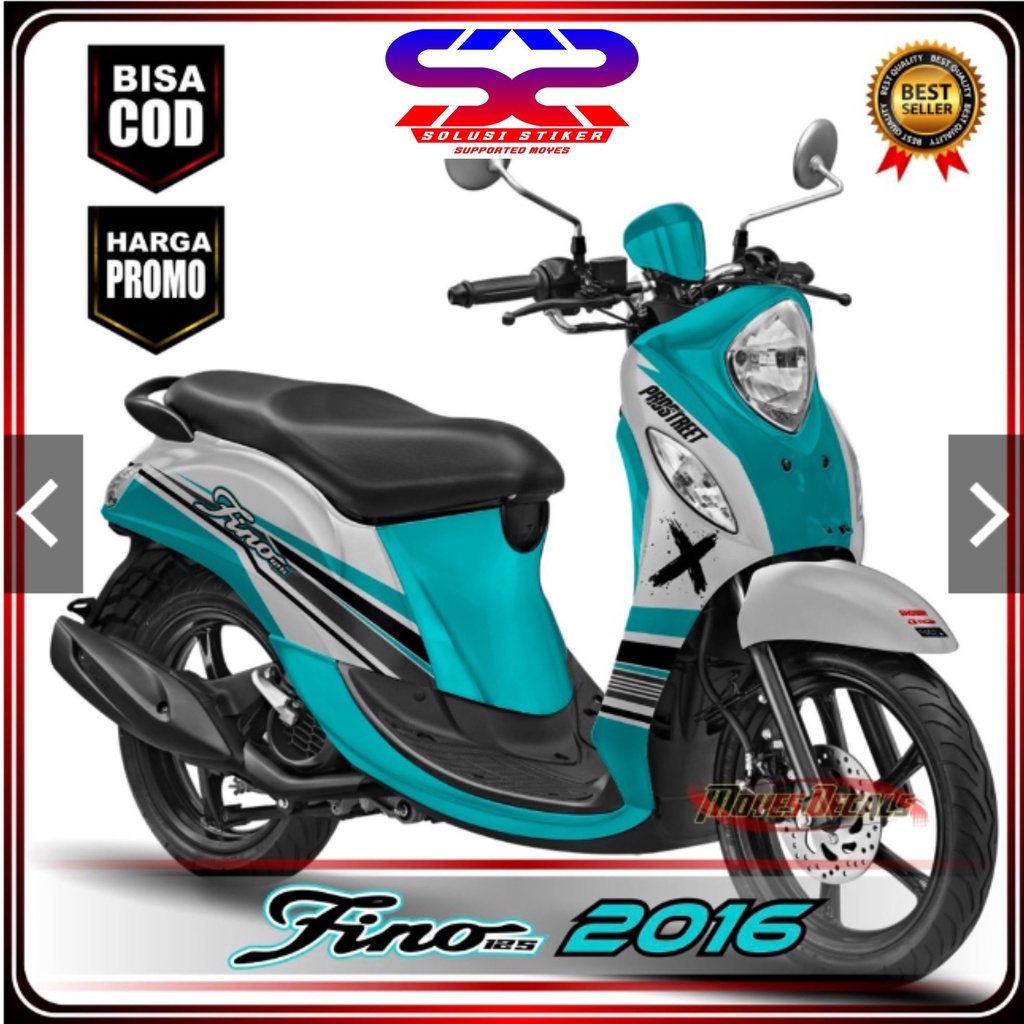 Decal Variasi Motor Fino Full Body Premium Motif Tosca Stiker FullBody Fino 2016