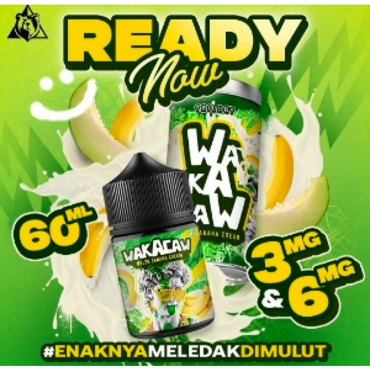 LIQUIDS 60ML WAKACAW V2 MELON BANANA CREAM