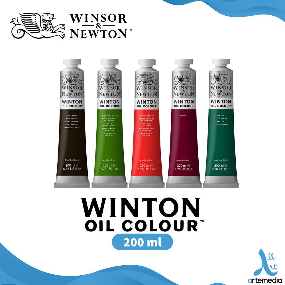 

Cat Minyak Winsor & Newton Winton 200ml Oil Color - 01/02