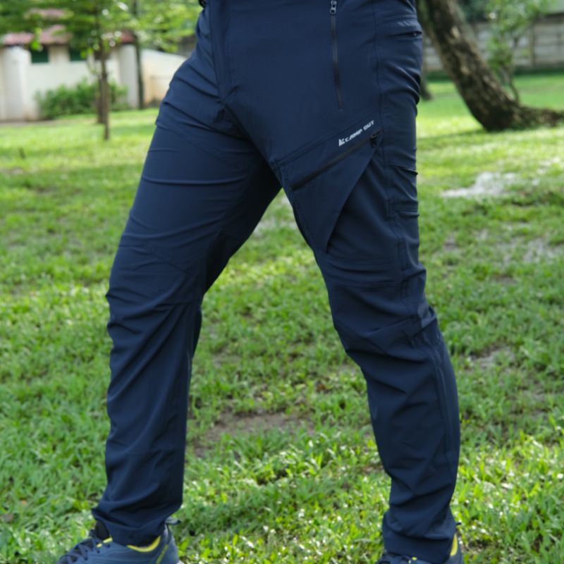 Camp Out Celana Gunung Pria Wanita - Celana Outdoor Hiking Quickdry Slimfit Lukla