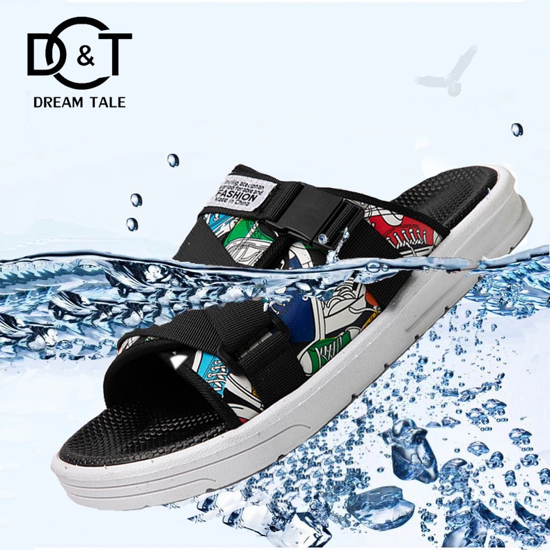 [ 100% ORIGINAL + BIG PROMO ] Sendal Pria Sol Karet Anti Slip 24 Bulan Perbaikan Gratis Sandal Pria 