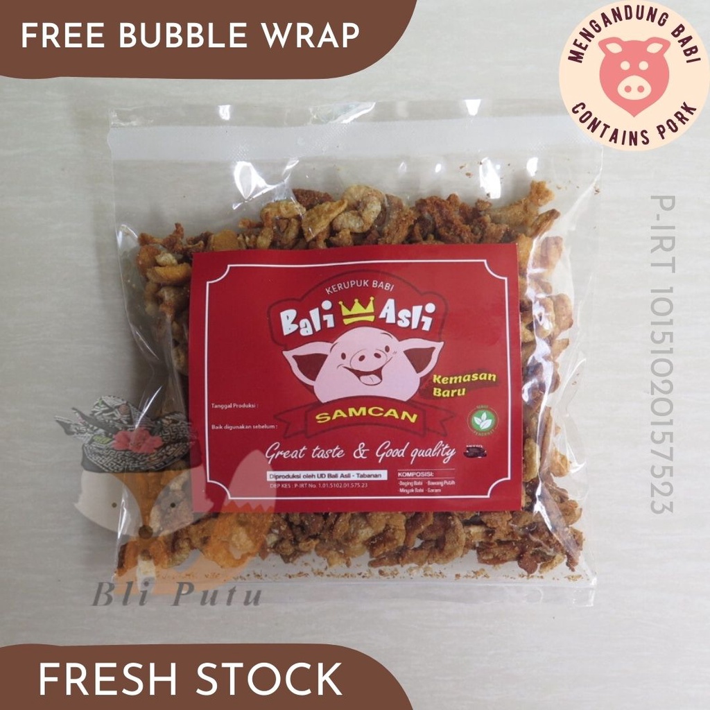 

Protolan Babi Samcam Samcan cap Bali Asli