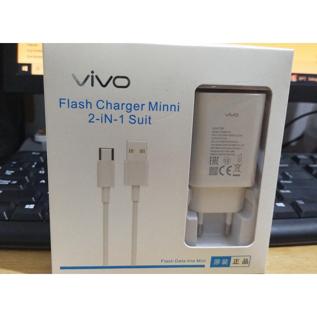 Charger Vivo Original VIVO X27 / TC Vivo V1020D-EU Ori 99%