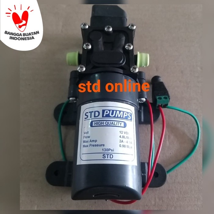 DINAMU PUMP ASSY 130 PSI DINAMO POMPA STEAM MINI