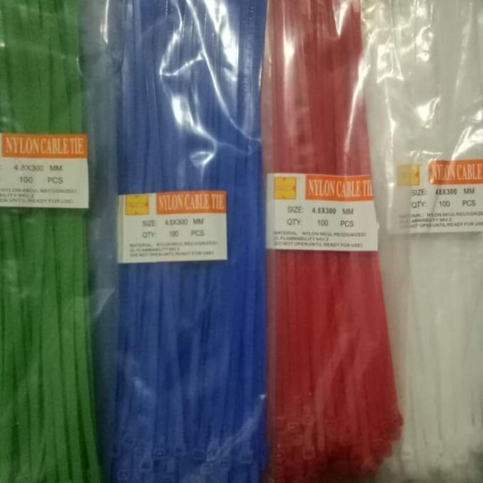 

Warna Putih 100pcs Cable Ties Kabel Ties Tali Kabel 15cm 15 cm rajaav77 dijamin
