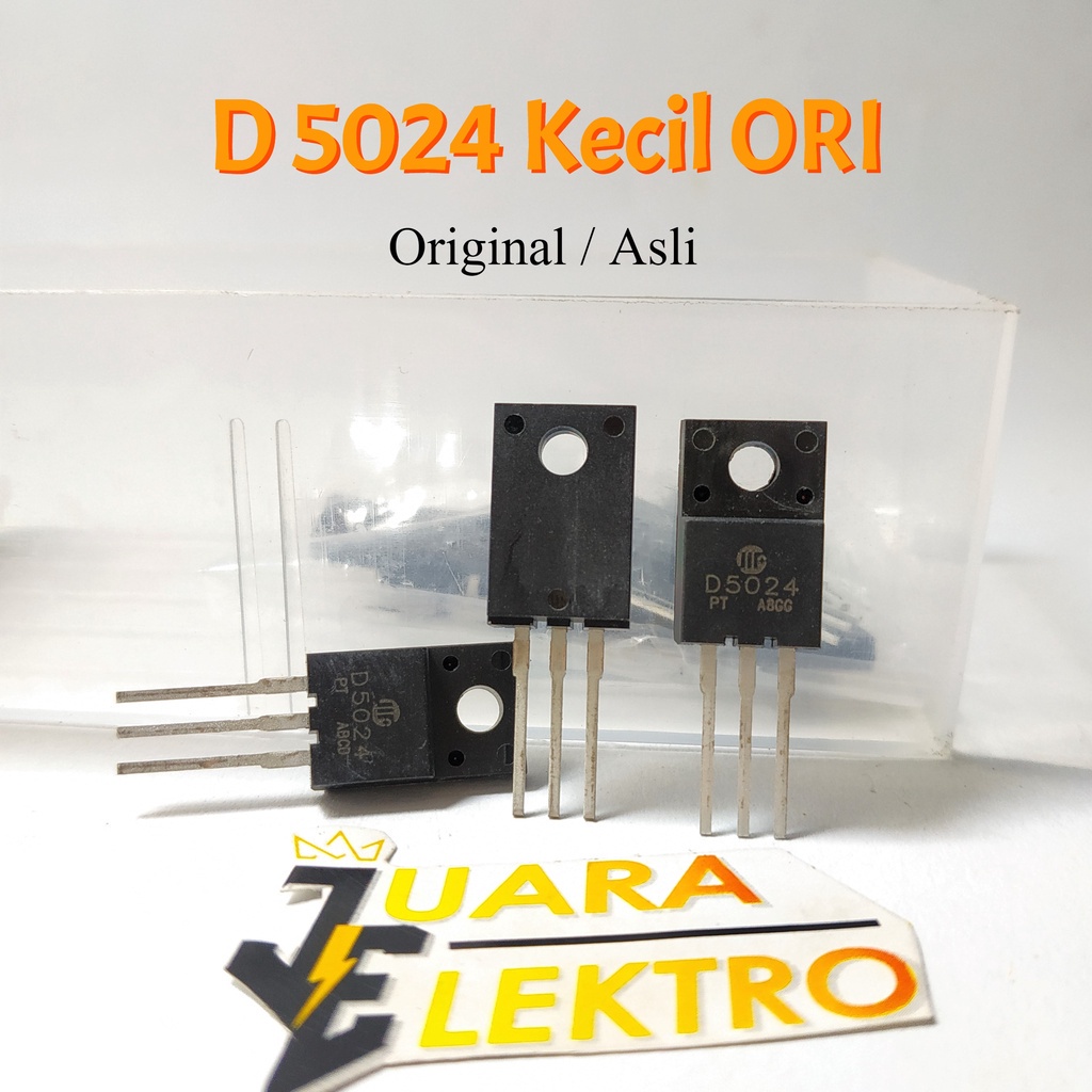 Transistor D5024 Kecil ORI | Transistor (TR) D 5024 Kecil ASLI