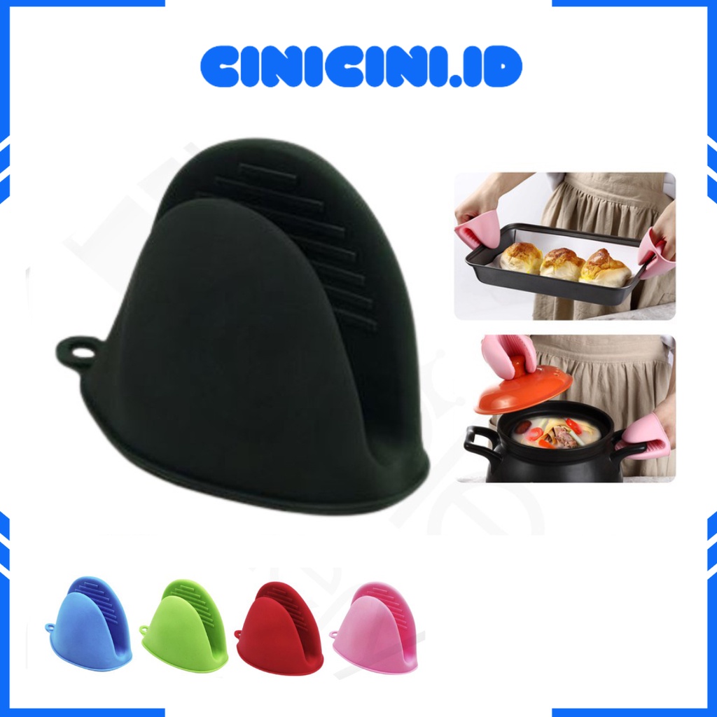 [ Cinicini ] Sarung Jari Oven Anti Panas Clip Pelindung Tangan Dapur Import Murah