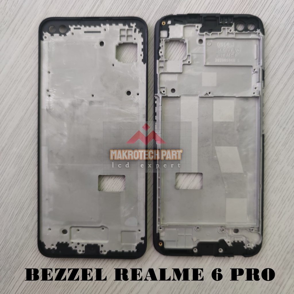 Bezzel lcd realme 6 pro Frame lcd / middle/ Tulang tengah lcd realme 6pro